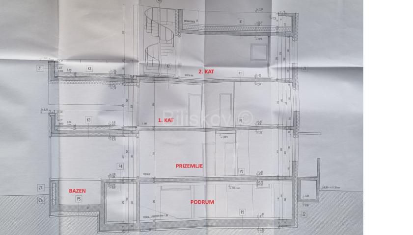 Prodaja, Jarun, samostojeća kuća, 3 VPM, lift, bazen