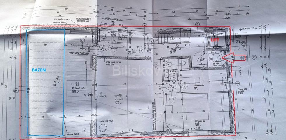 Prodaja, Jarun, samostojeća kuća, 3 VPM, lift, bazen