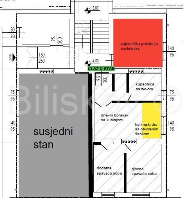 Prodaja, Rijeka, Pećine, 3-soban stan, parking, terasa