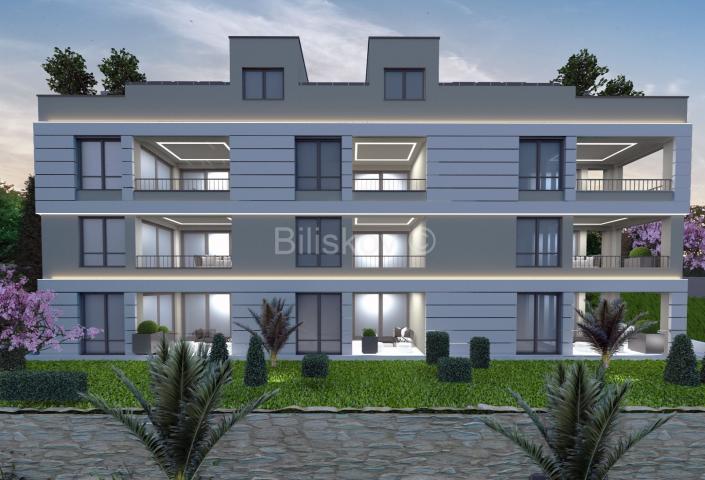 Novogradnja, Opatija, 3-soban stan, GPM, vrt 111, 84m2