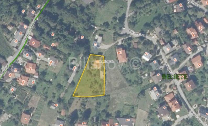 Prodaja, Remete, građevinsko zemljište 1880m2