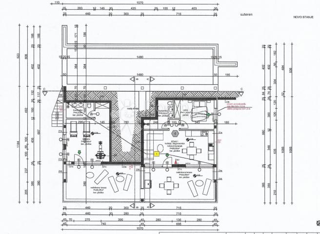 Flat Drage, Pakoštane, 68m2