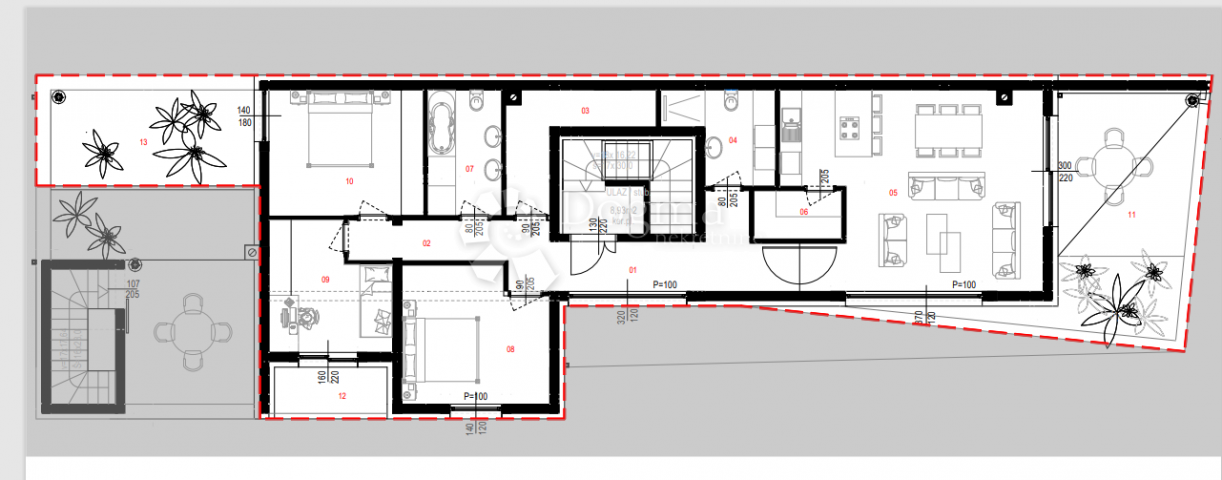 Wohnung Centar, Varaždin, 116,91m2