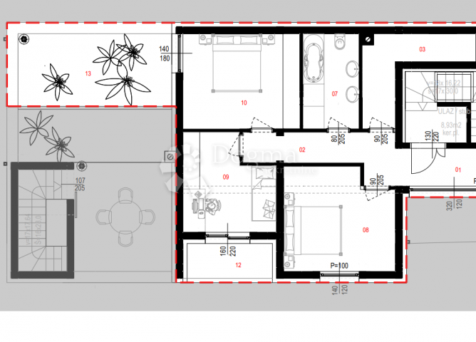 Wohnung Centar, Varaždin, 116,91m2