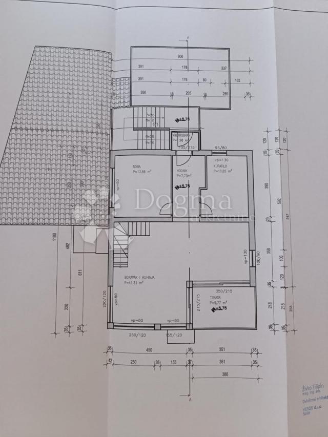 Wohnung Seget Donji, Seget, 132,29m2