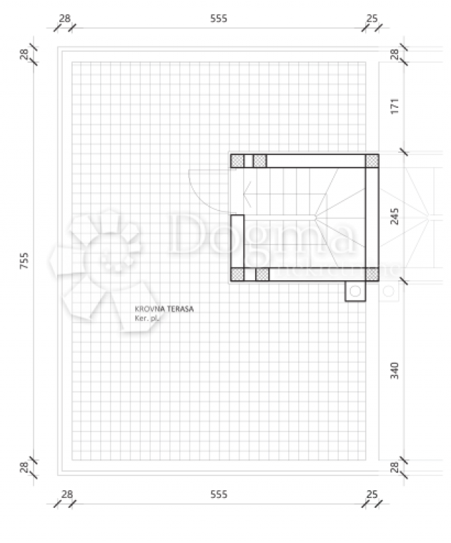 Wohnung Privlaka, 91,17m2