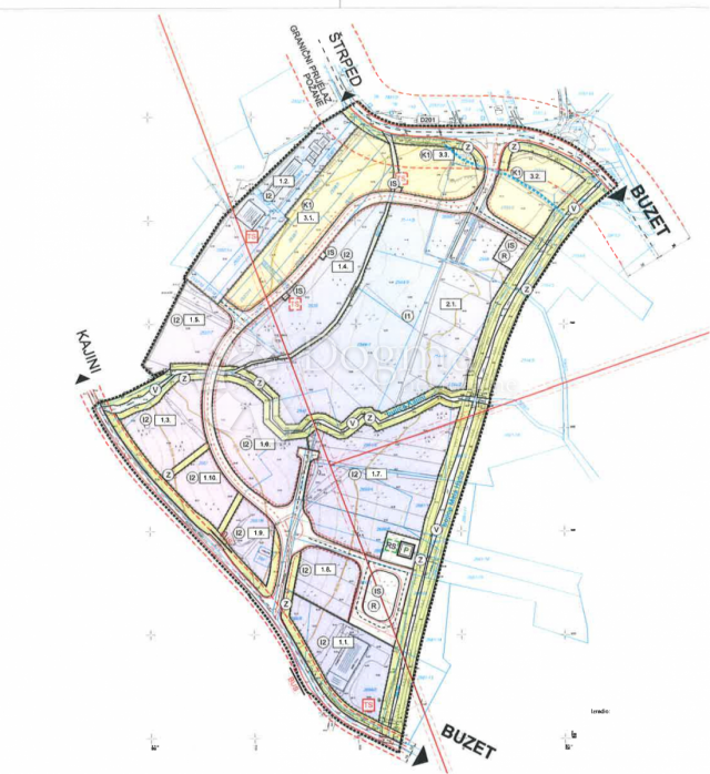 Land Buzet, 16.943m2