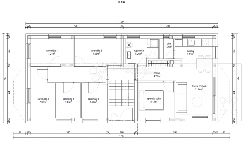 Wohnung Remete, Maksimir, 60,24m2