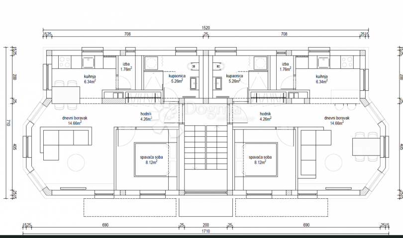 Wohnung Remete, Maksimir, 60,24m2