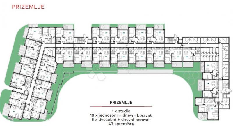 Apartment with garden, new building, Umag