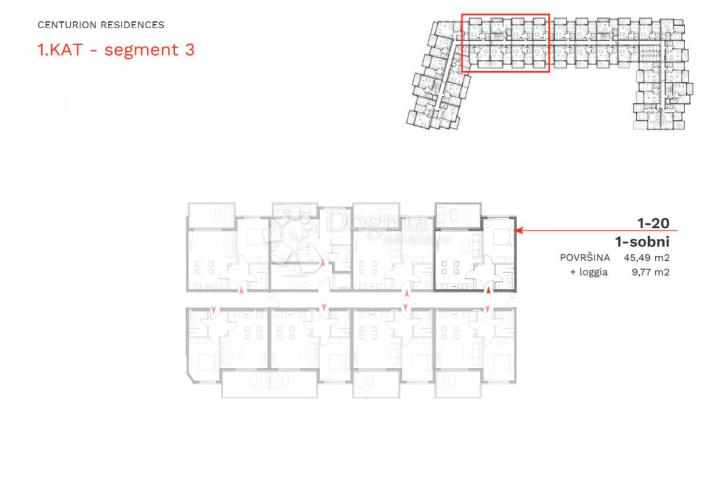 Studio-Apartment, Erdgeschoss, mit Garten, Neubau, Umag