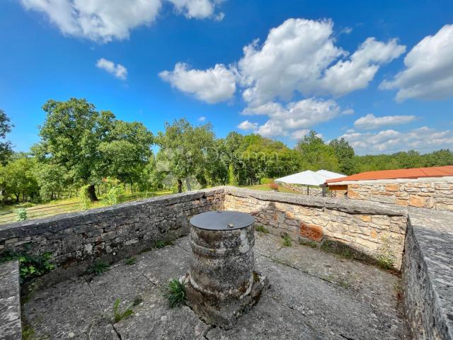 REDUZIERT!!!! ETABLIERTES FERIENHAUS MIT POOL UND 7144 m2 GARTEN