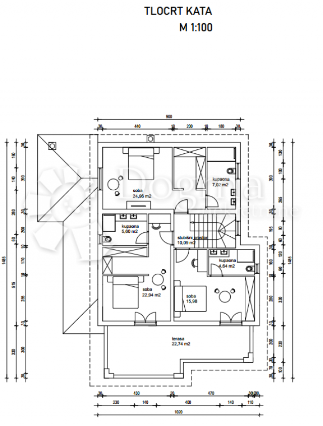 Haus Soline, Dobrinj, 188,08m2