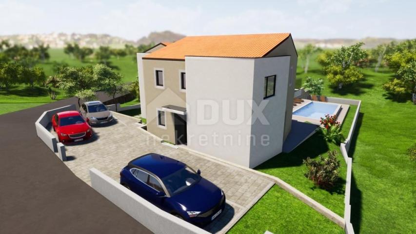 MALINSKA - New construction in a great location with a view of the sea