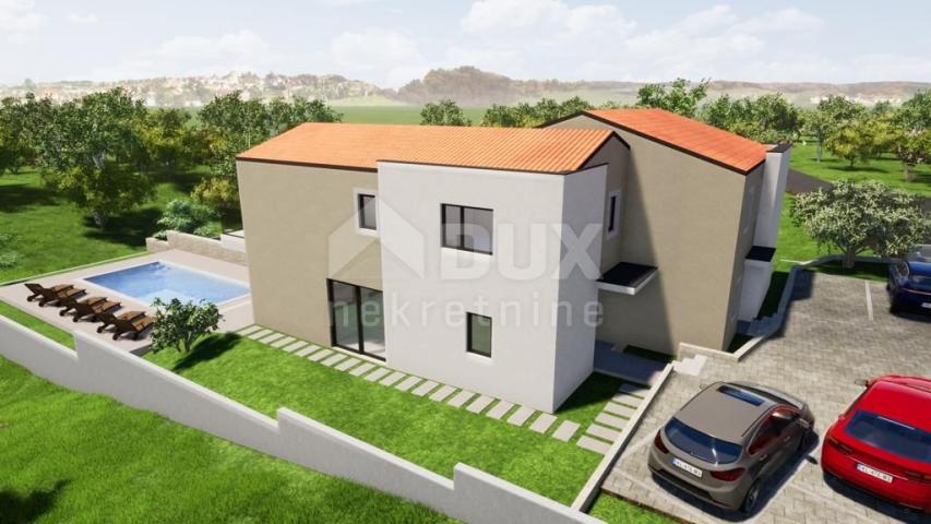 MALINSKA - New construction in a great location with a view of the sea