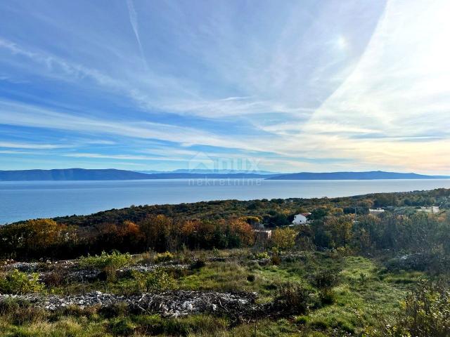 ISTRIA, RABAC - Investment land with building permits and a sensational view