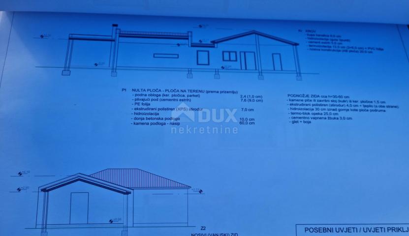 ISTRIA, LIŽNJAN - detached house with swimming pool under construction!