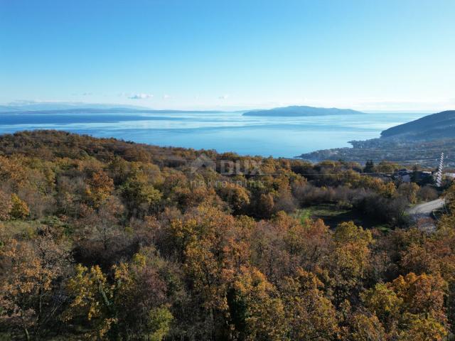 OPATIJA VEPRINAC- građevinsko zemljište 18150m2 s predivnim pogledom na more