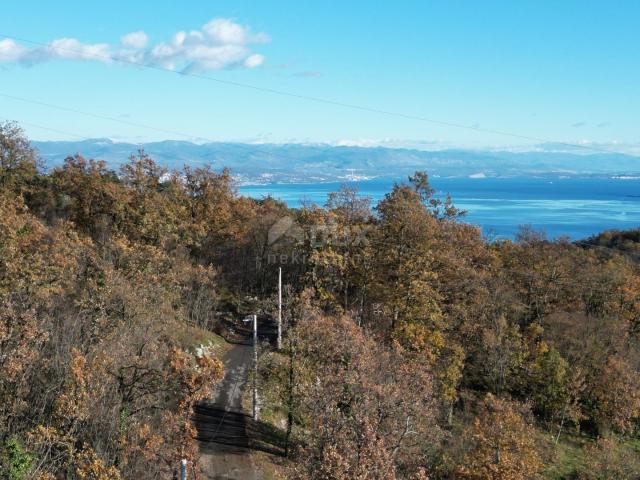 OPATIJA VEPRINAC- građevinsko zemljište 18150m2 s predivnim pogledom na more