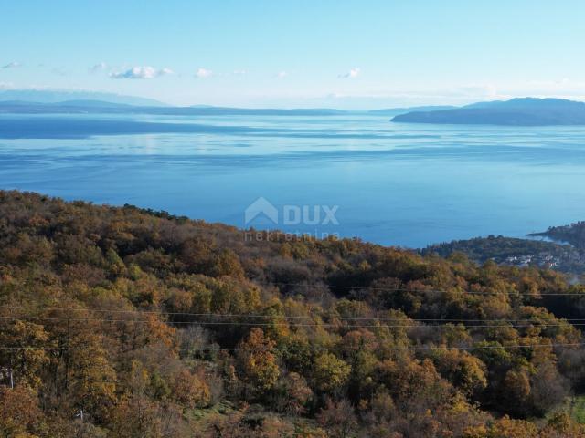 OPATIJA VEPRINAC- građevinsko zemljište 18150m2 s predivnim pogledom na more