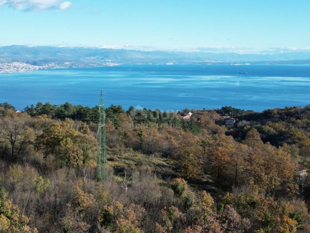 OPATIJA VEPRINAC- građevinsko zemljište 18150m2 s predivnim pogledom na more