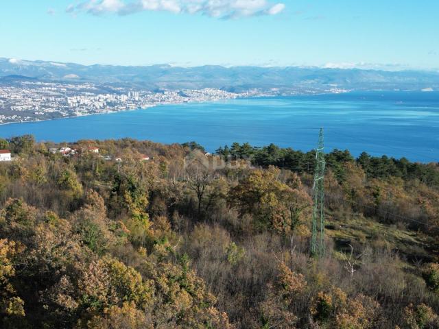 OPATIJA VEPRINAC- građevinsko zemljište 18150m2 s predivnim pogledom na more