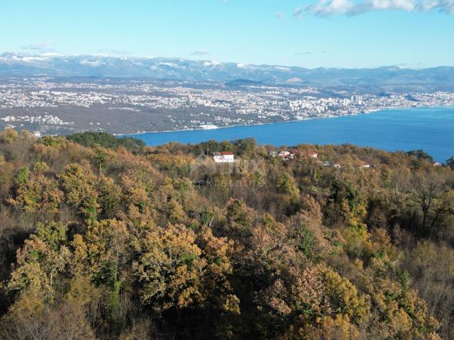 OPATIJA VEPRINAC- građevinsko zemljište 18150m2 s predivnim pogledom na more