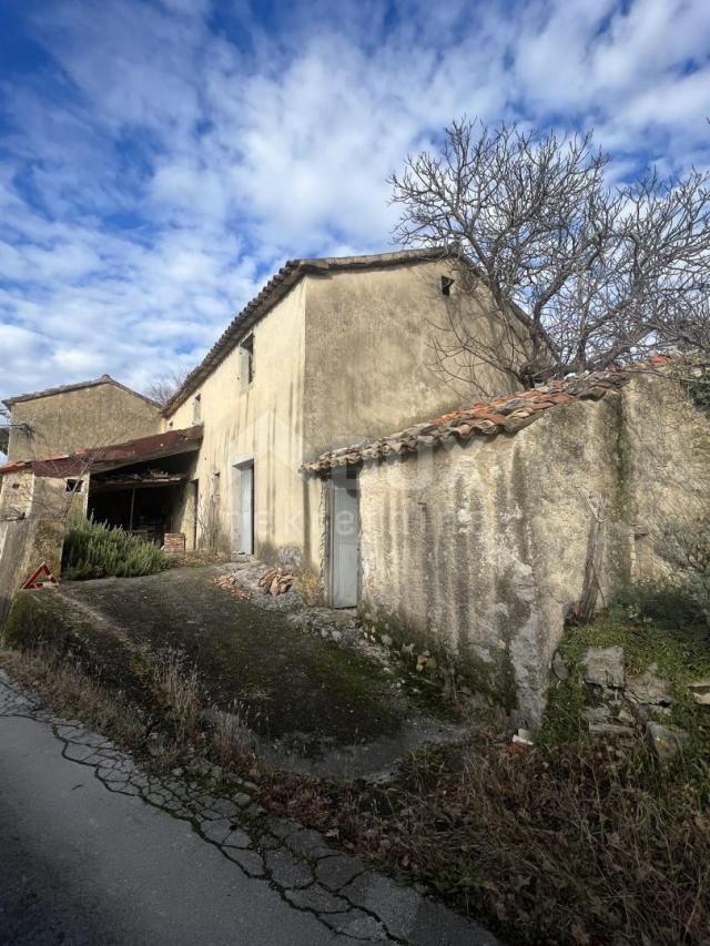 ISTRA, BUZET - Dvije kuće s prostranim zemljištem u netaknutoj prirodi