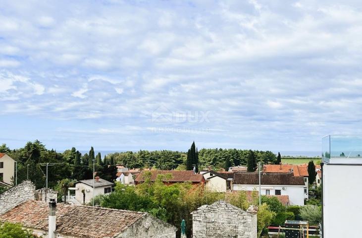 ISTRA, NOVIGRAD - Prostrani stan sa predivnim pogledom na more!