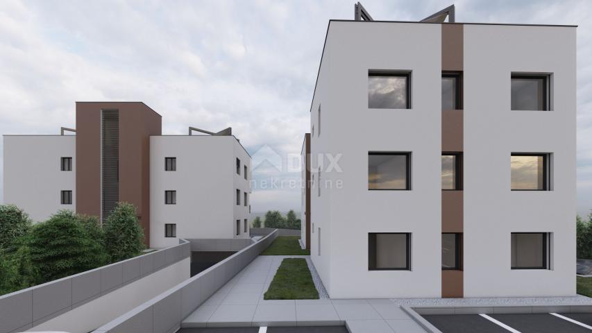 ZADAR, GORNJI BILIG - Apartment with garage under construction S4