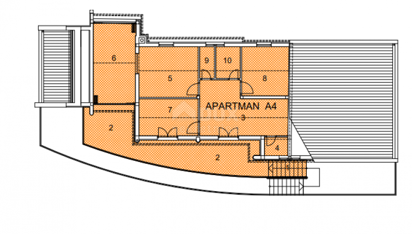 ZADAR, BRODARICA - Apartmanska kuća prvi red do mora