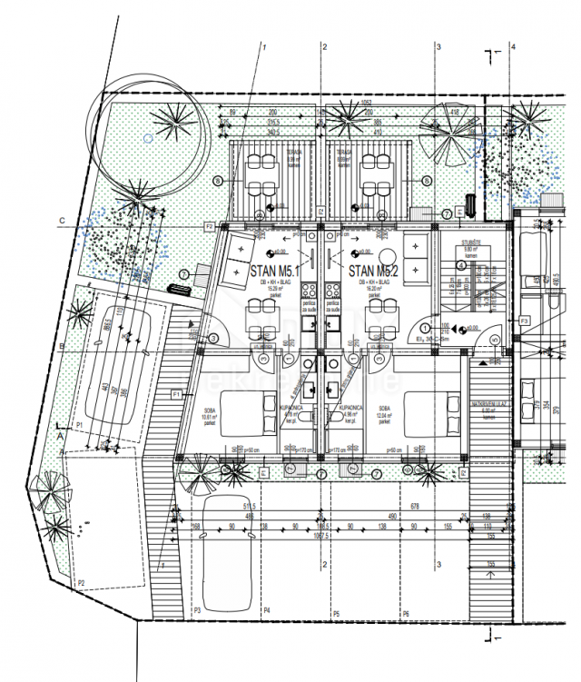 CRES ISLAND, MELIN, 1-Zimmer-Wohnung in einem neuen Gebäude in toller Lage