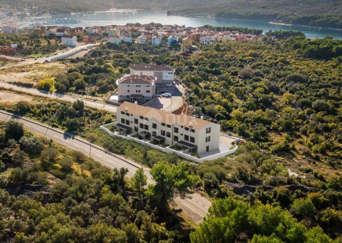 OTOK CRES, MELIN, 2s+db stan u novogradnji na odličnoj lokaciji