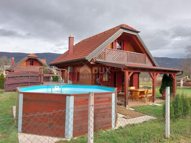 OTOČAC, LIČKO LEŠČE - Haus in der Natur mit Schwimmbad