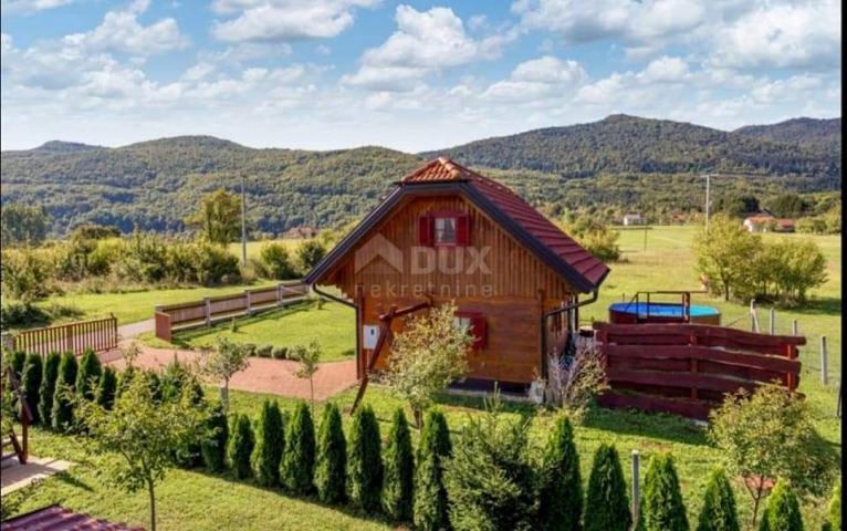 OTOČAC, LIČKO LEŠČE - Haus in der Natur mit Schwimmbad