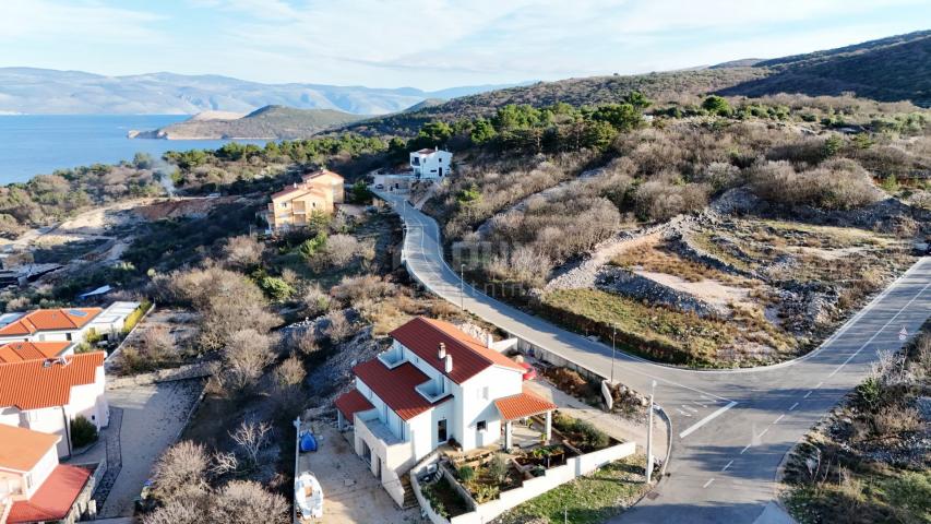 KRK ISLAND, VRBNIK - Building land, TOP LOCATION with project