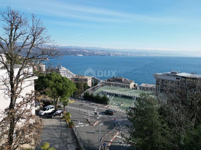 OPATIJA - Wohnung 102m2 DB+3S mit Panoramablick auf das Meer + Garten