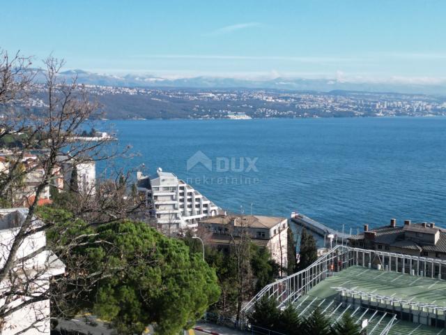 OPATIJA - Wohnung 102m2 DB+3S mit Panoramablick auf das Meer + Garten