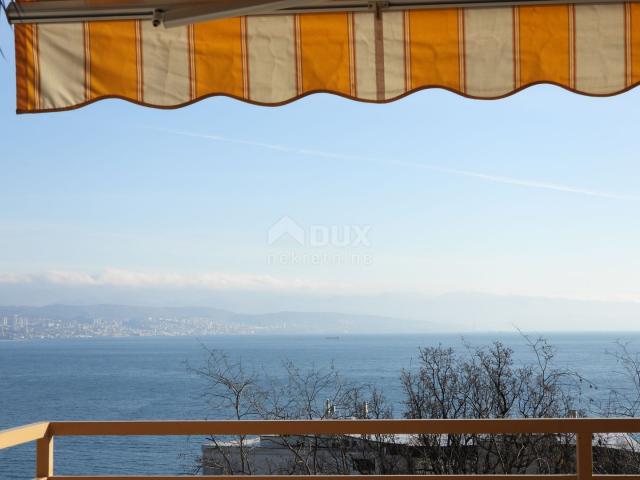 OPATIJA - Wohnung 102m2 DB+3S mit Panoramablick auf das Meer + Garten