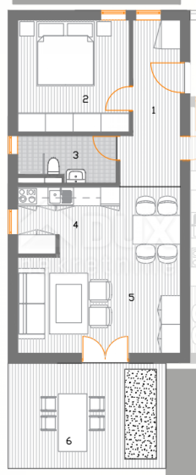 PRIMOŠTEN, DOLAC - SNIŽENO! Atraktivan apartman blizu mora