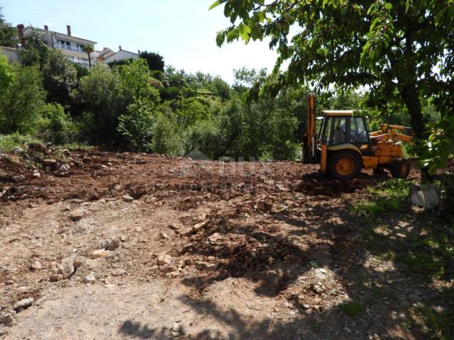 KASTAV, RUBEŠI – Baugrundstück 1957 m2 mit Meerblick für Wohngebäude – Wohnungen/Familienhaus/Villa