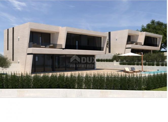 CRIKVENICA, BRIBIR, modern villa with swimming pool under construction