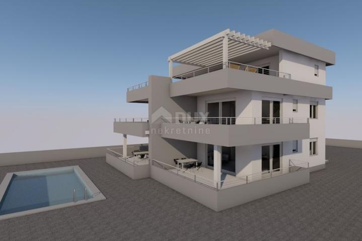 OTOK RAB, BARBAT - NOVOGRADNJA! Penthouse s terasom 80 m2