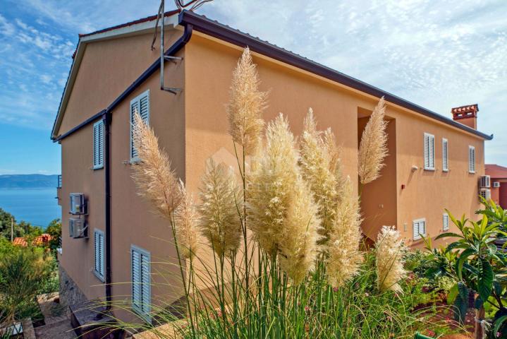 ISTRIEN, RABAC - Haus mit offenem Meerblick