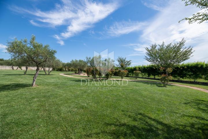 Modern gestaltete Villa mit großem Garten und wunderschönem Meerblick