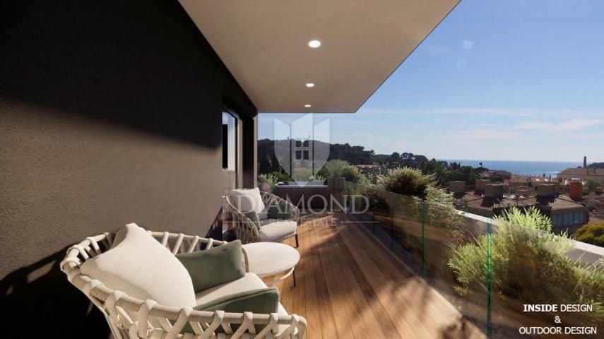 Rovinj, Penthouse in Zentrumsnähe mit Meerblick