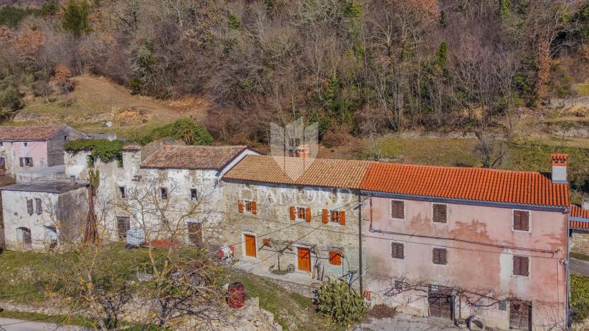 Stone Istrian house in a quiet location and open views