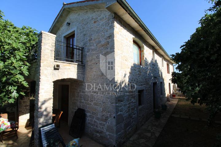 Marčana, surroundings, two stone houses with pool