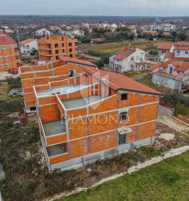 Fažana, Umgebung, Doppelhaushälfte mit Meerblick