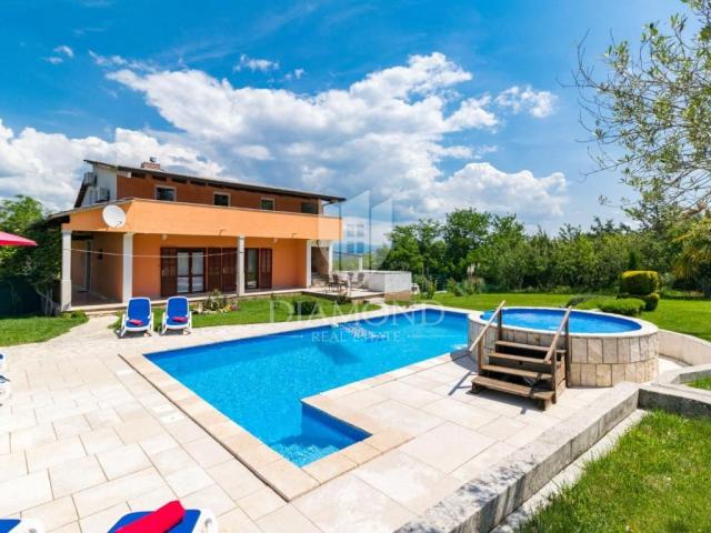 Motovun, Umgebung, Ferienhaus mit Swimmingpool und großem Garten